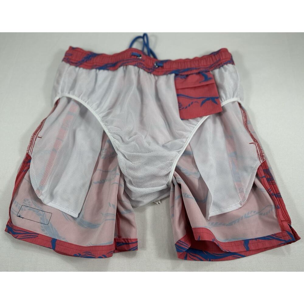NEW VINEYARD VINES Performance Sea Grove Printed Marine Chappy Swim Trunks M - Picture 10 of 12